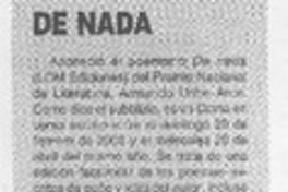 De nada