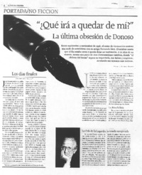 "¿Qué irá a quedar de mí?"