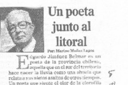 Un poeta junto al litoral