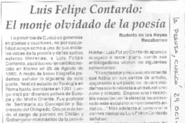 Luis Felipe Contardo: El monje olvidado de la poesía