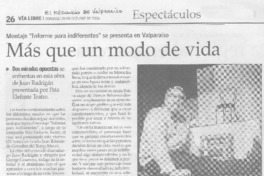 Más que un modo de vida