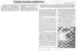 cuentos en pocos centímetros