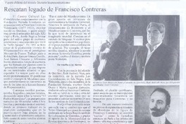 Rescatan legado de Francisco Contreras