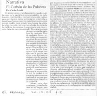 El carbón de las palabras