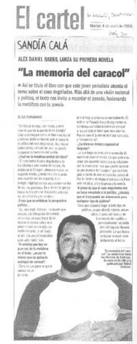 "La memoria del caracol" (entrevista)