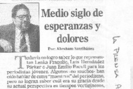 Medio siglo de esperanzas y dolores