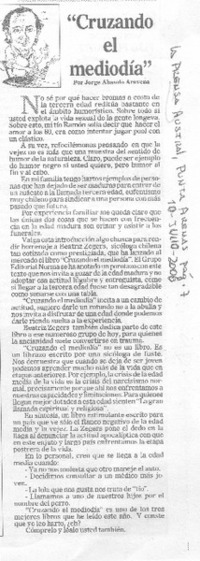 "Cruzando el mediodía"