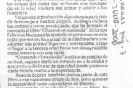 "Cruzando el mediodía"