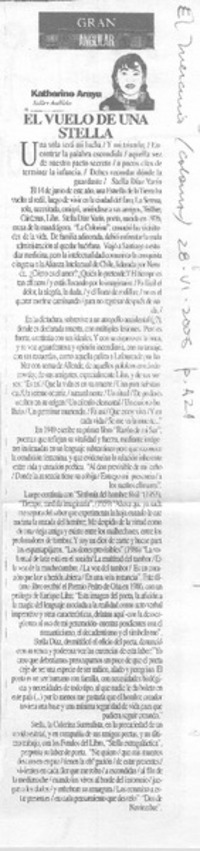 El vuelo de una Stella