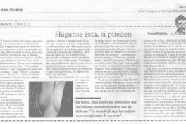 Háganse ésta, si pueden