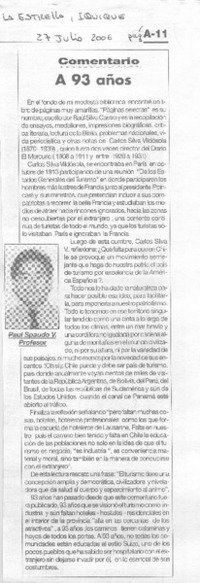 A 93 años