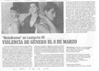 Violencia de género el 8 de marzo