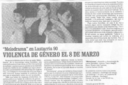 Violencia de género el 8 de marzo