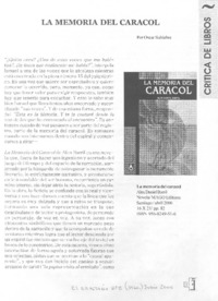 La memoria del caracol