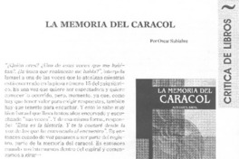 La memoria del caracol