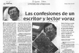 Las confesiones de un escritor y lector voraz (entrevista)