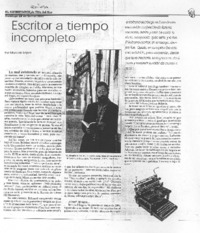 Esritor a tiempo incompleto