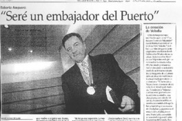 "Seré un embajador del puerto" (entrevista)