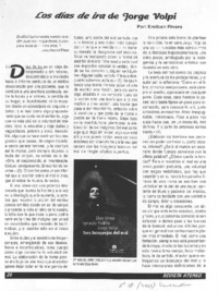 Los días de ira de Jorge Volpi