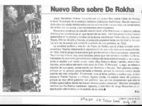 Nuevo libro de De Rokha
