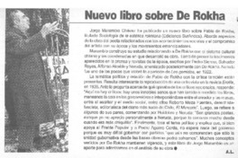 Nuevo libro de De Rokha