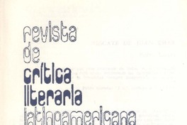Rescate de Juan Emar