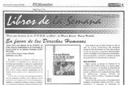 En favor de los derechos humanos