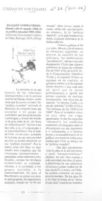 Joaquín Fermandois,