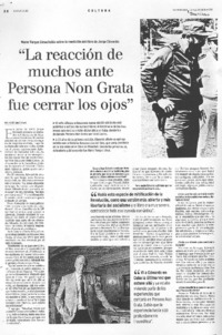 "La reacción de muchos ante Persona non grata fue cerrar los ojos (entrevista)