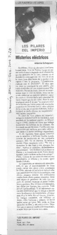 Misterios eléctricos