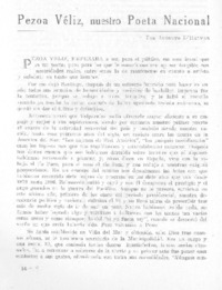 Pezoa Véliz, nuestro poeta nacional