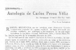 Antología de Carlos Pezoa Véliz