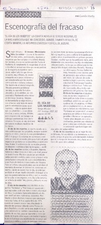 Escenografía del fracaso