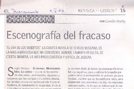 Escenografía del fracaso