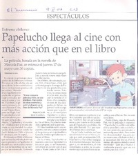 Papelucho llega al cine con más acción que en el libro
