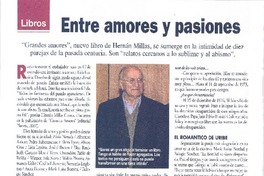 Entre amores y pasiones (entrevista)