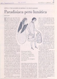 Paradisíaca pero lunática