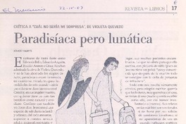 Paradisíaca pero lunática