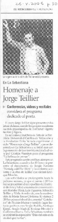 Homenaje a Jorge Teillier