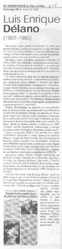 Luis Enrique Délano