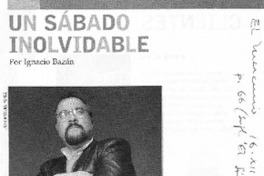 Un sábado inolvidable