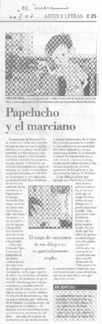 Papelucho y el marciano