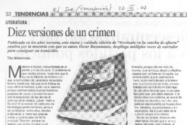 Diez versiones de un crimen