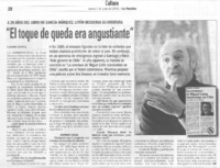 "El toque de queda era angustiante" (entrevista)