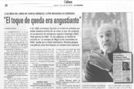 "El toque de queda era angustiante" (entrevista)
