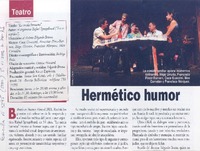 Hermérico humor