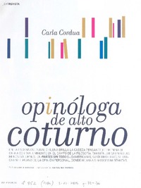 Opinóloga de alto coturno (entrevista)