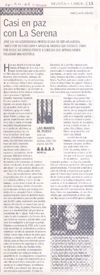 Casi en paz con La Serena