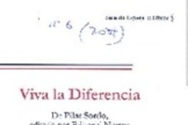 Viva la diferencia