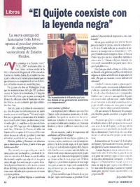 "El Quijote coexiste con la leyenda negra" (entrevista)